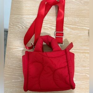 Thirty years cherry Quilted Crossbody mini Tote Bag